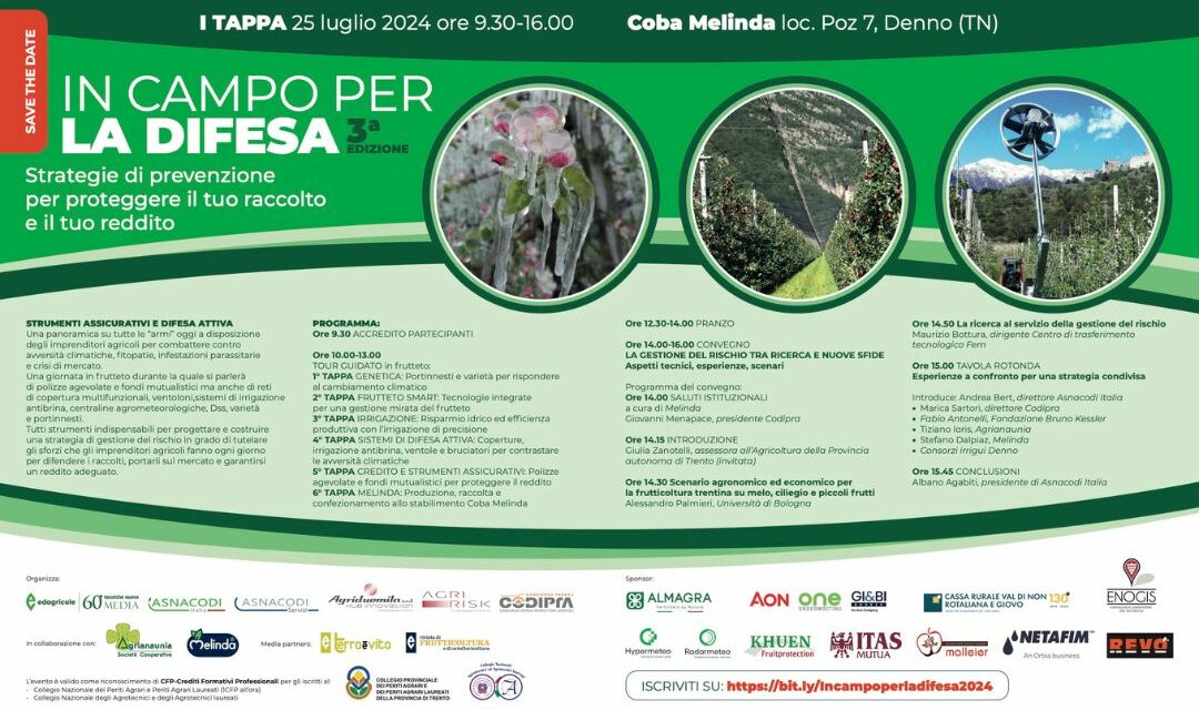 25 LUGLIO, “IN CAMPO PER LA DIFESA”