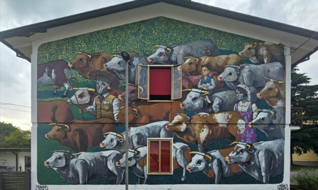 VALLÀ DI RIESE PIO X SI ANIMA GRAZIE AI MURALES